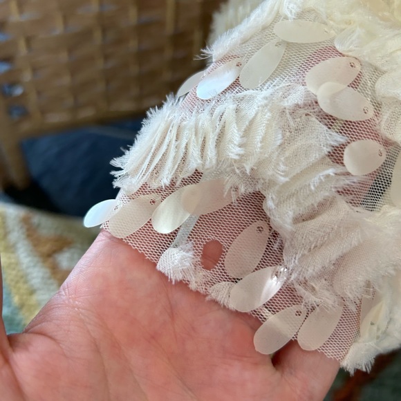 Ivy City Co. Cloud Nine Dress- Ivory Sparkle- Size 3X - Picture 7 of 10